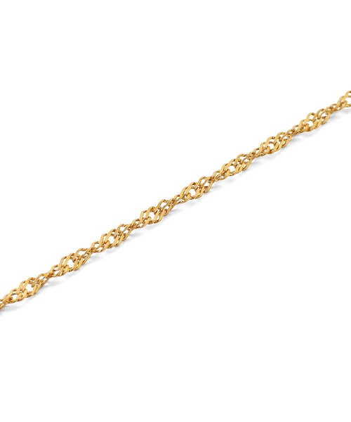 ANEMONE（アネモネ）の「【ステンレス】ツイストチェーンネックレス（ネックレス・レディース・ピンクゴールド/ゴールド・FREE）」の5枚目の写真