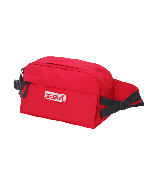 X-girl（エックスガール）の「ADVENTURE HIP BAG（ボディバッグ