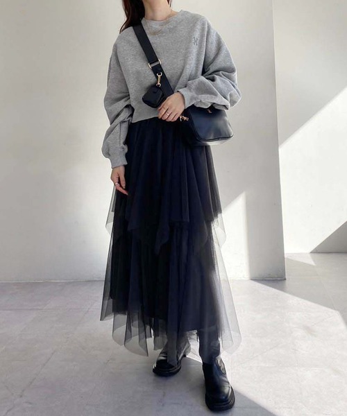 one after another NICE CLAUP(ワンアフターアナザーナイスクラップ)の「NCエンブレム付きボディーバッグ(ボディバッグ/ウエストポーチ・レディース・アイボリー/ブラック/シルバー・FREE)」の14枚目の写真