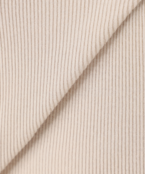 IENA（イエナ）の「CO/SE テレコプルオーバー（Tシャツ/カットソー・レディース・ホワイト/ベージュ/パープル・FREE）」の16枚目の写真