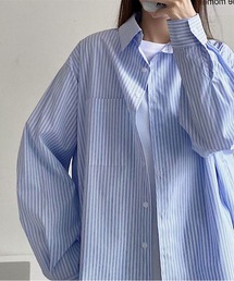 MAISON DE THERESE（メゾン ド テレーズ）の「長袖ストライプシャツ