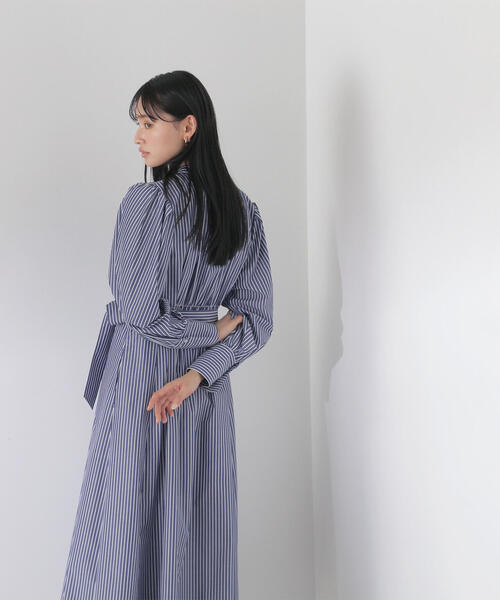 ナチュラルビューティーベーシック　ノースリーブシャツワンピース 黒 N.（N. Natural Beauty Basic）（エヌエヌナチュラル
