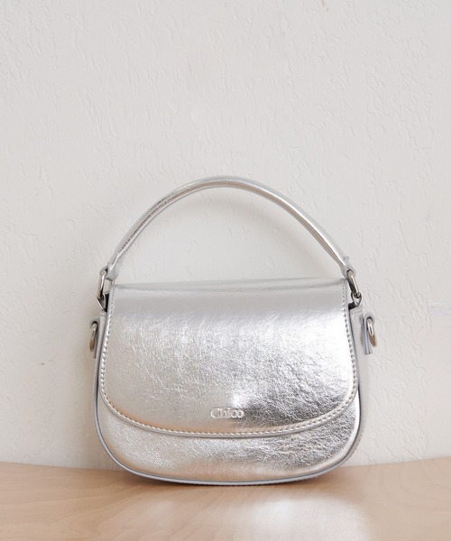 Chico（チコ）の「メタリックミニショルダーバッグ（ショルダーバッグ・レディース・シルバー/ゴールド/ブラック・FREE）」の19枚目の写真