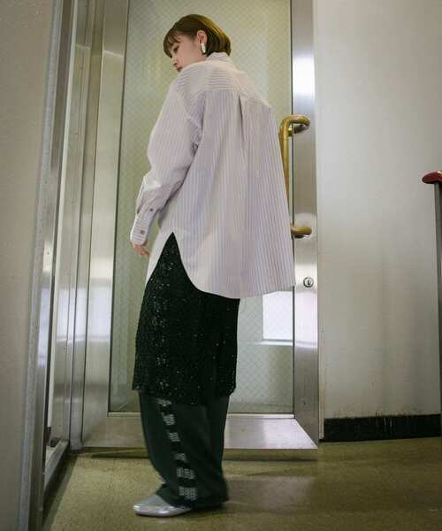 KBF（ケイビーエフ）の「ボウタイロングシャツ（シャツ/ブラウス・レディース・ベージュ系その他/ブルー系その他・ONE）」の15枚目の写真