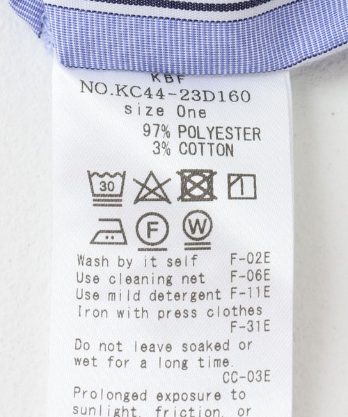 KBF（ケイビーエフ）の「ボウタイロングシャツ（シャツ/ブラウス・レディース・ベージュ系その他/ブルー系その他・ONE）」の9枚目の写真