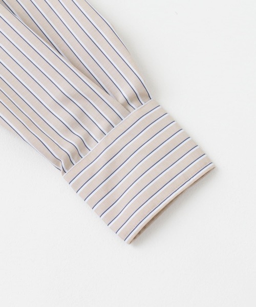 KBF（ケイビーエフ）の「ボウタイロングシャツ（シャツ/ブラウス・レディース・ベージュ系その他/ブルー系その他・ONE）」の7枚目の写真