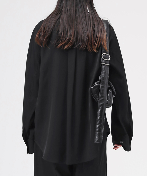 AP STUDIO（エーピーストゥディオ）の「VIS ツイルシャツ（シャツ/ブラウス・レディース・イエロー/ブラック・FREE）」の12枚目の写真