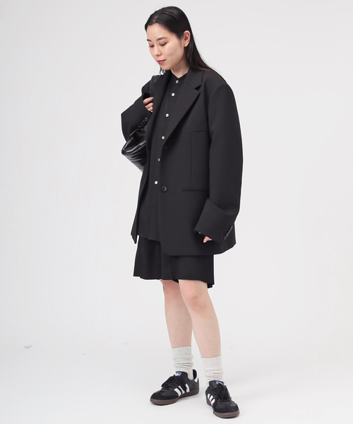 AP STUDIO（エーピーストゥディオ）の「VIS ツイルシャツ（シャツ/ブラウス・レディース・イエロー/ブラック・FREE）」の16枚目の写真