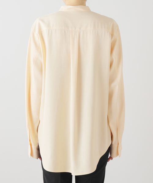 AP STUDIO（エーピーストゥディオ）の「VIS ツイルシャツ（シャツ/ブラウス・レディース・イエロー/ブラック・FREE）」の19枚目の写真