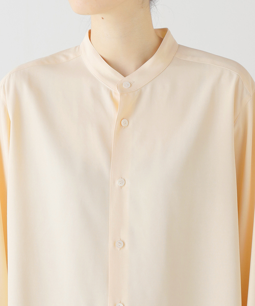 AP STUDIO（エーピーストゥディオ）の「VIS ツイルシャツ（シャツ/ブラウス・レディース・イエロー/ブラック・FREE）」の20枚目の写真