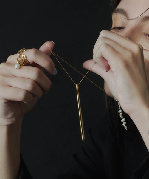 loni（ロニ）の「【金属アレルギー対応】Grass Tree Long Necklace/グラスツリーロングネックレス（ネックレス・レディース・ゴールド/シルバー・FREE）」の12枚目の写真