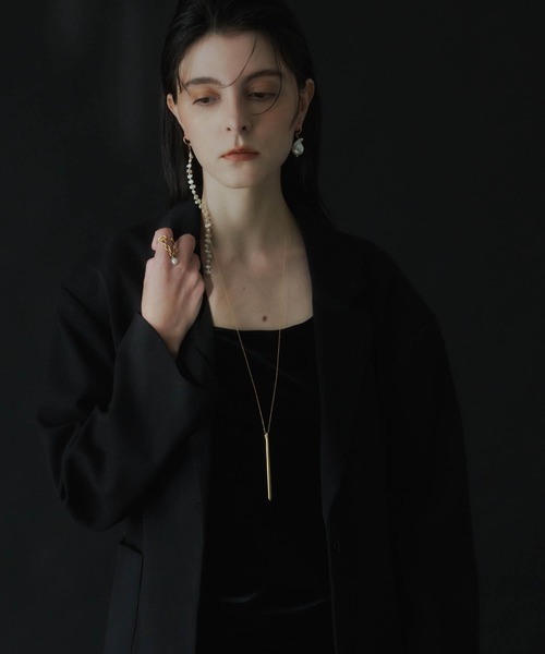 loni（ロニ）の「【金属アレルギー対応】Grass Tree Long Necklace/グラスツリーロングネックレス（ネックレス・レディース・ゴールド/シルバー・FREE）」の13枚目の写真