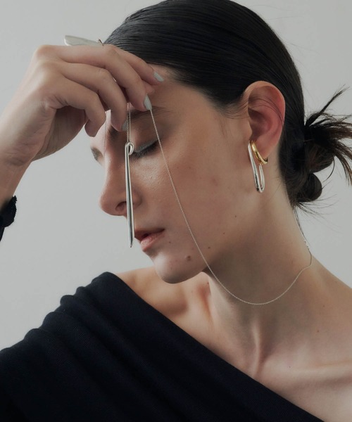 loni（ロニ）の「【金属アレルギー対応】Grass Tree Long Necklace/グラスツリーロングネックレス（ネックレス・レディース・ゴールド/シルバー・FREE）」の3枚目の写真