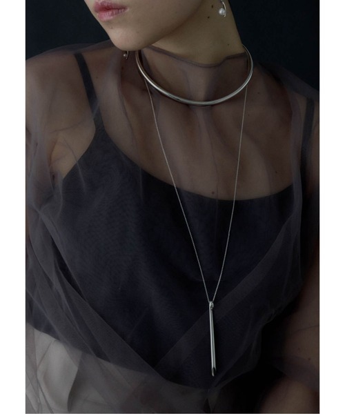 loni（ロニ）の「【金属アレルギー対応】Grass Tree Long Necklace/グラスツリーロングネックレス（ネックレス・レディース・ゴールド/シルバー・FREE）」の22枚目の写真