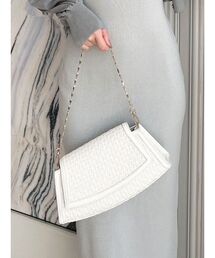 RESEXXY | ツイードコンパクトバッグ(ハンドバッグ)