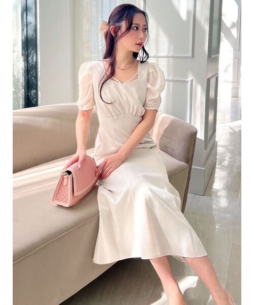 RESEXXY（リゼクシー）の「ツイードコンパクトバッグ（ハンドバッグ・レディース・イエロー/ピンク/アイボリー・FREE）」の8枚目の写真