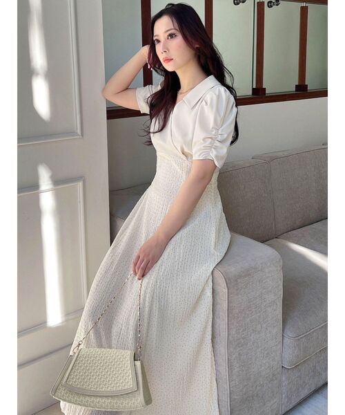 RESEXXY（リゼクシー）の「ツイードコンパクトバッグ（ハンドバッグ・レディース・イエロー/ピンク/アイボリー・FREE）」の12枚目の写真