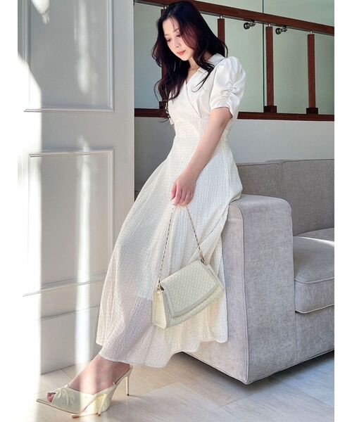 RESEXXY（リゼクシー）の「ツイードコンパクトバッグ（ハンドバッグ・レディース・イエロー/ピンク/アイボリー・FREE）」の13枚目の写真