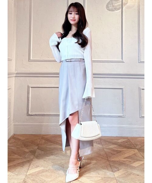 RESEXXY（リゼクシー）の「ツイードコンパクトバッグ（ハンドバッグ・レディース・イエロー/ピンク/アイボリー・FREE）」の18枚目の写真