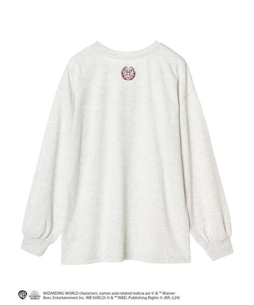 Green　Parks（グリーンパークス）の「ハリーポッター/ロゴロンT（Tシャツ/カットソー・レディース・グレー系その他/サックスブルー/ダークグレー/ベージュ・FREE）」の7枚目の写真