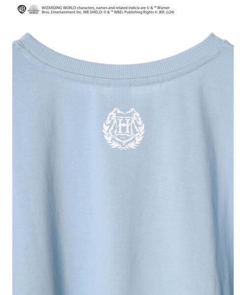 Green　Parks（グリーンパークス）の「ハリーポッター/ロゴロンT（Tシャツ/カットソー・レディース・グレー系その他/サックスブルー/ダークグレー/ベージュ・FREE）」の17枚目の写真