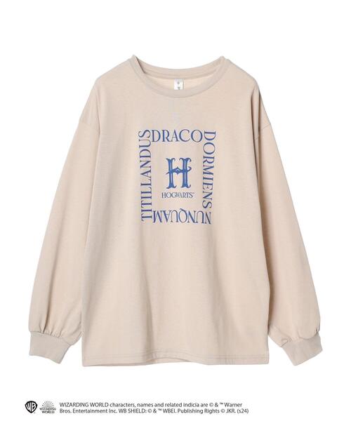 Green　Parks（グリーンパークス）の「ハリーポッター/ロゴロンT（Tシャツ/カットソー・レディース・グレー系その他/サックスブルー/ダークグレー/ベージュ・FREE）」の20枚目の写真