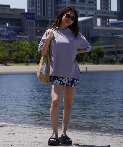 BILLABONG（ビラボン）の「【ムラサキスポーツ限定】BILLABONG/ビラボン 半袖ラッシュガード UVケア 水陸両用 BE01C-215（ラッシュガード・レディース・ブラック/ホワイト/グレー・L/M）」の18枚目の写真