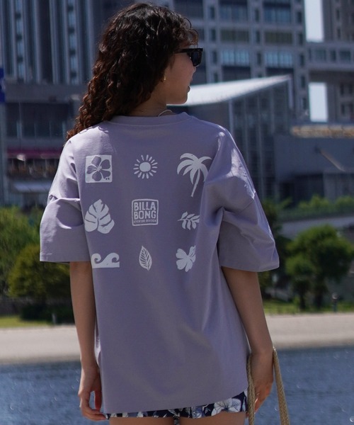 BILLABONG（ビラボン）の「【ムラサキスポーツ限定】BILLABONG/ビラボン 半袖ラッシュガード UVケア 水陸両用 BE01C-215（ラッシュガード・レディース・ブラック/ホワイト/グレー・L/M）」の16枚目の写真