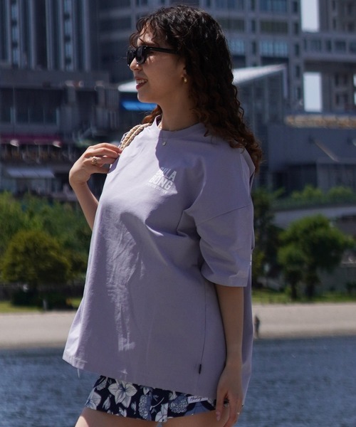 BILLABONG（ビラボン）の「【ムラサキスポーツ限定】BILLABONG/ビラボン 半袖ラッシュガード UVケア 水陸両用 BE01C-215（ラッシュガード・レディース・ブラック/ホワイト/グレー・L/M）」の17枚目の写真