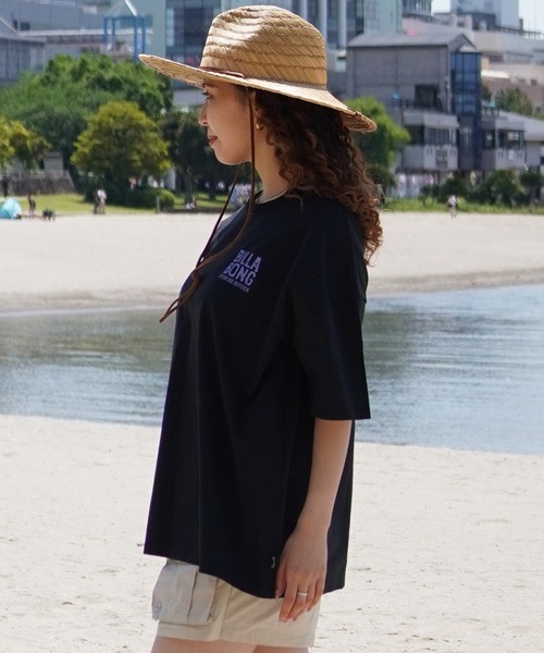 BILLABONG（ビラボン）の「【ムラサキスポーツ限定】BILLABONG/ビラボン 半袖ラッシュガード UVケア 水陸両用 BE01C-215（ラッシュガード・レディース・ブラック/ホワイト/グレー・L/M）」の11枚目の写真