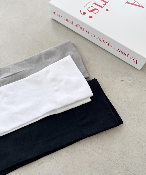 Loueme（ルエム）の「【滑り止め付き】ニーハイソックス（ソックス/靴下・レディース・グレー/ブラック/ホワイト/ベージュ・FREE）」の11枚目の写真