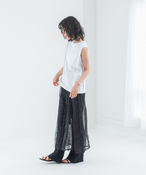 LEPSIM(レプシィム)の「【FOR I SERIES】透かしニットパンツ 111717(その他パンツ・レディース・オフホワイト/ブラック・FREE)」の21枚目の写真