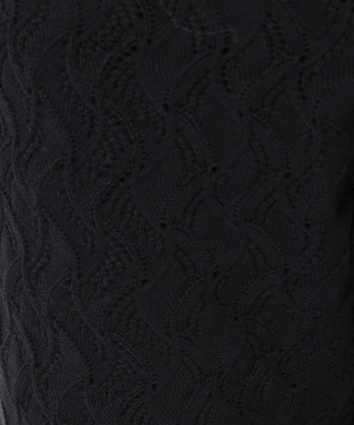 LEPSIM(レプシィム)の「【FOR I SERIES】透かしニットパンツ 111717(その他パンツ・レディース・オフホワイト/ブラック・FREE)」の19枚目の写真