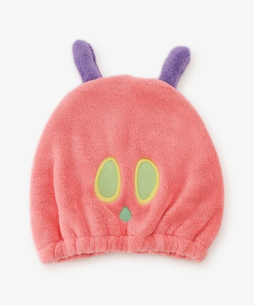 Afternoon Tea（アフタヌーンティー）の「速乾タオルキャップ/はらぺこあおむし（その他ベビー用品・キッズ・レッド・ONE SIZE）」の6枚目の写真