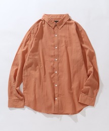 Genesis（ジェネシス）の「【日本製/Made in Japan】ローン透け素材レギュラーカラーシャツ（シャツ/ブラウス）」