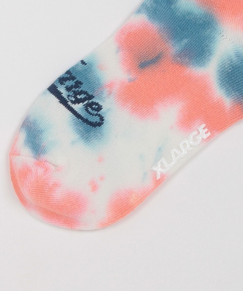 XLARGE KIDS（エクストララージキッズ）の「タイダイソックス（ソックス/靴下・キッズ・ブルー/グリーン・17-19cm/15-17cm/13-15cm/19-21cm）」の5枚目の写真