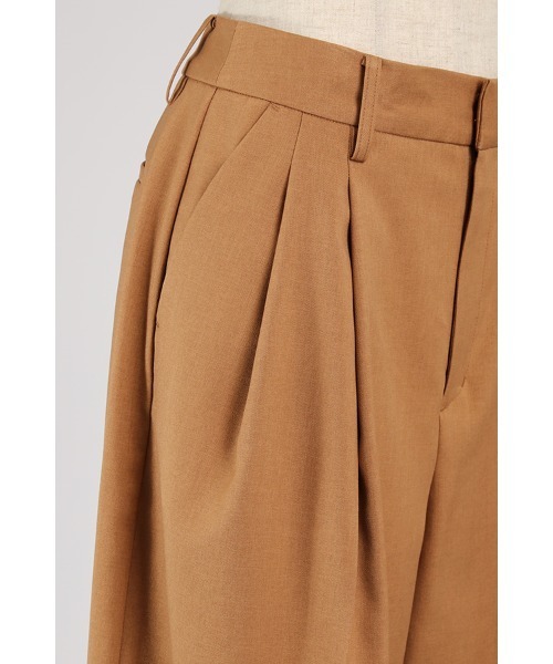 【セール】ローライズワイドスラックス（スラックス）｜Aunt Marie's（アントマリーズ）