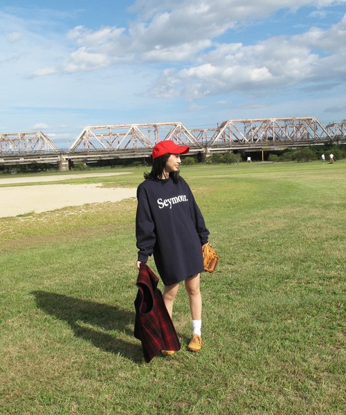 Seymour.(シーモア)の「"LOGO" EMBROIDERY CAP - ロゴエンブロイダリーキャップ(キャップ・メンズ・ブルー/ブラック/アイボリー/ライトグレー/グリーン/ブラック系その他/ブラウン/レッド/ブラック系その他2/ブラウン系その他/ブルー系その他2/グリーン系その他3/グリーン系その他2/ブルー系その他/グリーン系その他/バーガンディー/グレー/レモンイエロー/グリーン系その他4・FREE)」の22枚目の写真