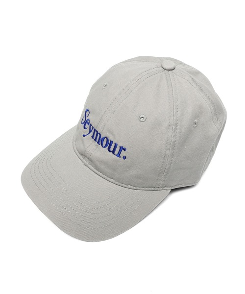 Seymour.（シーモア）の「"LOGO" EMBROIDERY CAP - ロゴエンブロイダリーキャップ（キャップ・メンズ・ブルー/ブラック/アイボリー/ライトグレー/グリーン/ブラック系その他/グリーン系その他/ブルー系その他/ブルー系その他2/レッド/レモンイエロー/ブラウン/ブラウン系その他/グレー/グリーン系その他2/グリーン系その他3/ブラック系その他2/バーガンディー/グリーン系その他4・FREE）」の20枚目の写真