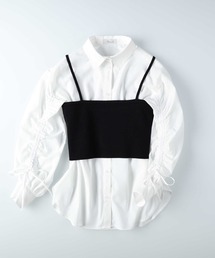 【Remal】ビスチェセットシャツ