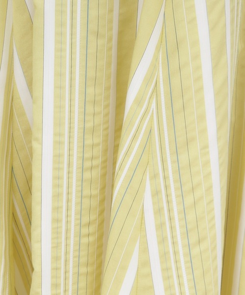 OPAQUE.CLIP（オペークドットクリップ）の「◆シアーストライプフレアスカート【手洗い可】（スカート・レディース・ライトイエロー系3/ブルー系その他4・40/38/42/36）」の12枚目の写真