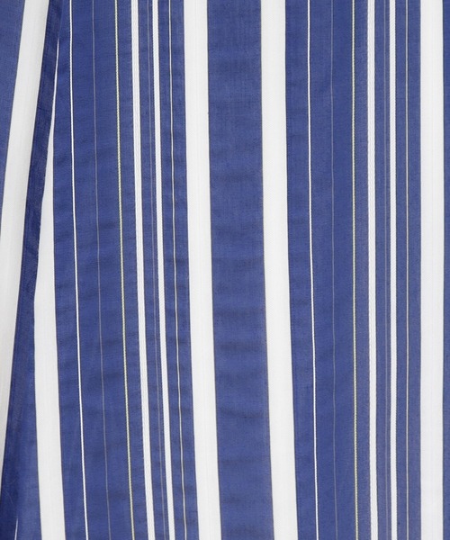 OPAQUE.CLIP（オペークドットクリップ）の「◆シアーストライプフレアスカート【手洗い可】（スカート・レディース・ライトイエロー系3/ブルー系その他4・40/38/42/36）」の16枚目の写真