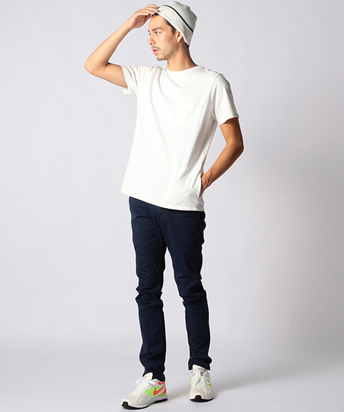 BEAMS（ビームス）の「BEAMS / ハイストレッチ スキニーチノ（チノパンツ・メンズ・ネイビー/ベージュ/ブラック・LARGE/MEDIUM/SMALL/X-LARGE）」の10枚目の写真