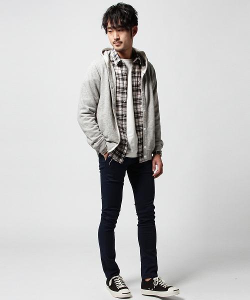 BEAMS（ビームス）の「BEAMS / ハイストレッチ スキニーチノ（チノパンツ・メンズ・ネイビー/ベージュ/ブラック・LARGE/MEDIUM/SMALL/X-LARGE）」の12枚目の写真