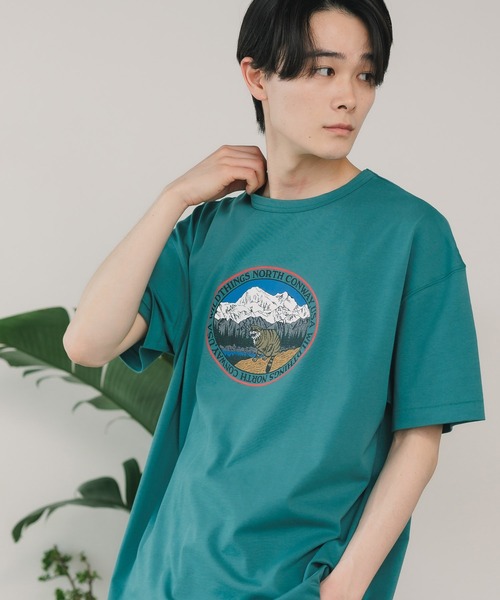 【セール】WILD THINGS/ワイルドシングス DENALI CAT デナリキャット Tシャツ カットソー（Tシャツ/カットソー）｜WILD THINGS（ワイルドシングス）