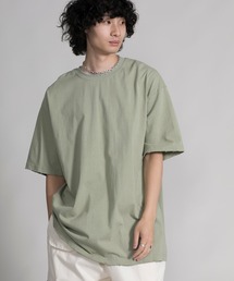 【aimoha neo】QUALITY COTTON DISTRESSED TEE (SS)