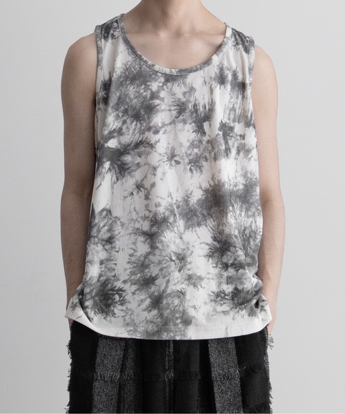 CASPER JOHN（キャスパージョン）の「Tie dye rib tank top