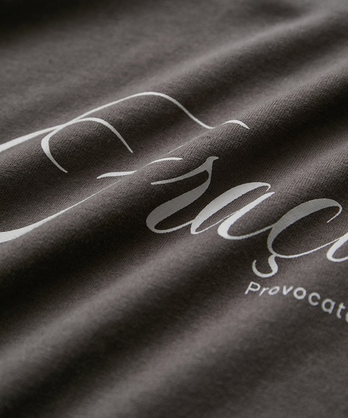 SALON adam et rope'(サロン アダム エ ロペ)の「【WEB限定】FracoiseロゴプリントフレンチスリーブTシャツ(Tシャツ/カットソー・レディース・オフホワイト/チャコールグレー・FREE)」の13枚目の写真