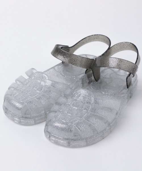 Catherine Cottage（キャサリンコテージ）の「ラメクリアサンダル（サンダル・キッズ・クリア/ピンク/ライラック・16/17/18/19/20/21/21.5）」の16枚目の写真