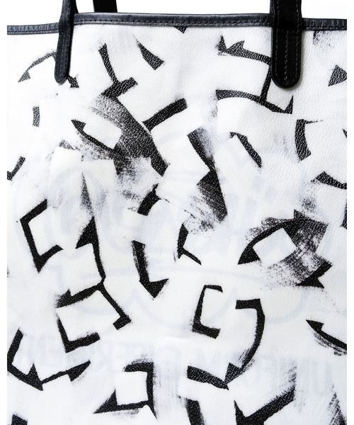 uniform experiment（ユニフォームエクスペリメント）の「ERIC HAZE PVC TOTE BAG（トートバッグ・メンズ・ホワイト・FREE）」の4枚目の写真